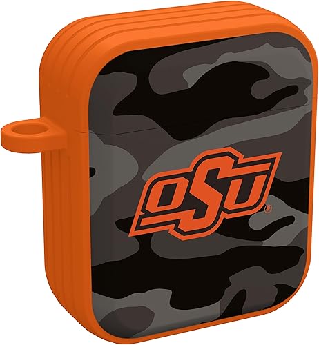 Miniatura 5 de AFFINITY BANDS Oklahoma State Cowboys Camo HDX - Funda compatible con Apple AirPods Generaciones 1 y 2
