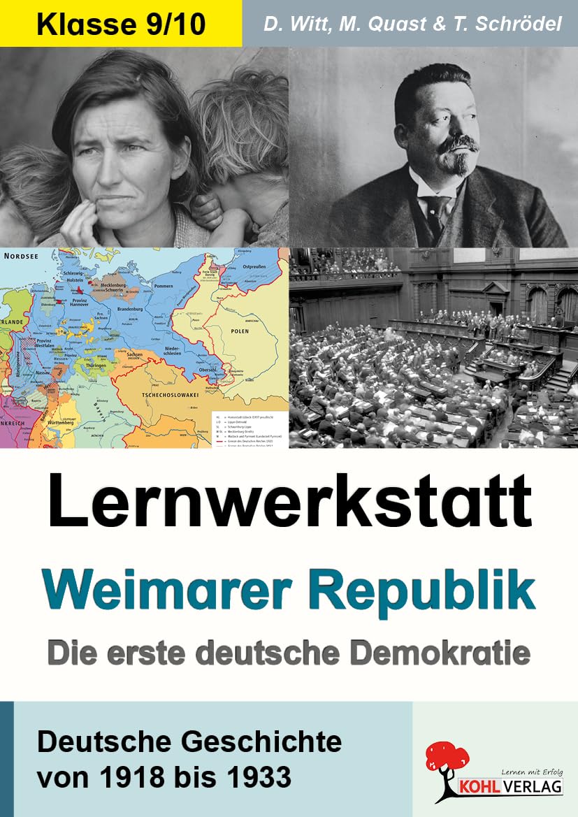 Lernwerkstatt "Die Weimarer Republik": 8.-10. Schuljahr. 42 Kopiervorlagen