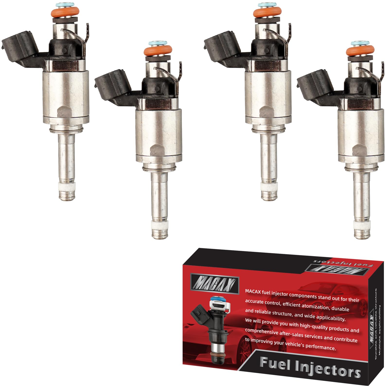 MACAX Set of 4 Fuel Injectors