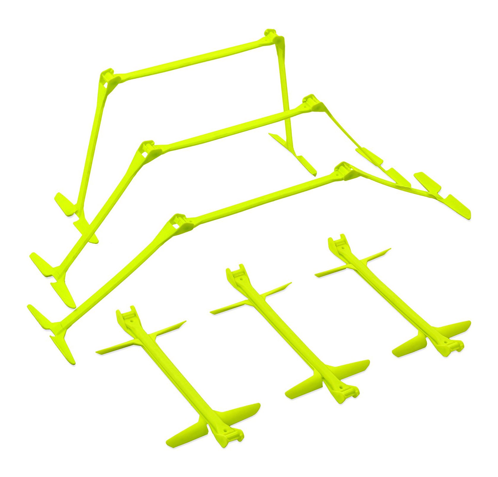 Plastic Quick play Pro Adjustable Height: 6", 9" + 12" All-In-One Speed Hurdles Multicolour (Set of 6)-image-20