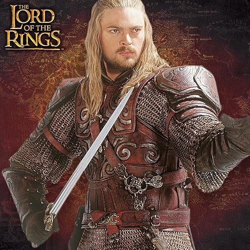 Miniatura 9 de UNITED CUTLERY LOTR Guthwine Sword of Eomer - Réplica con licencia oficial, hoja de acero inoxidable, agarre de cuero, accesorios con acabado de