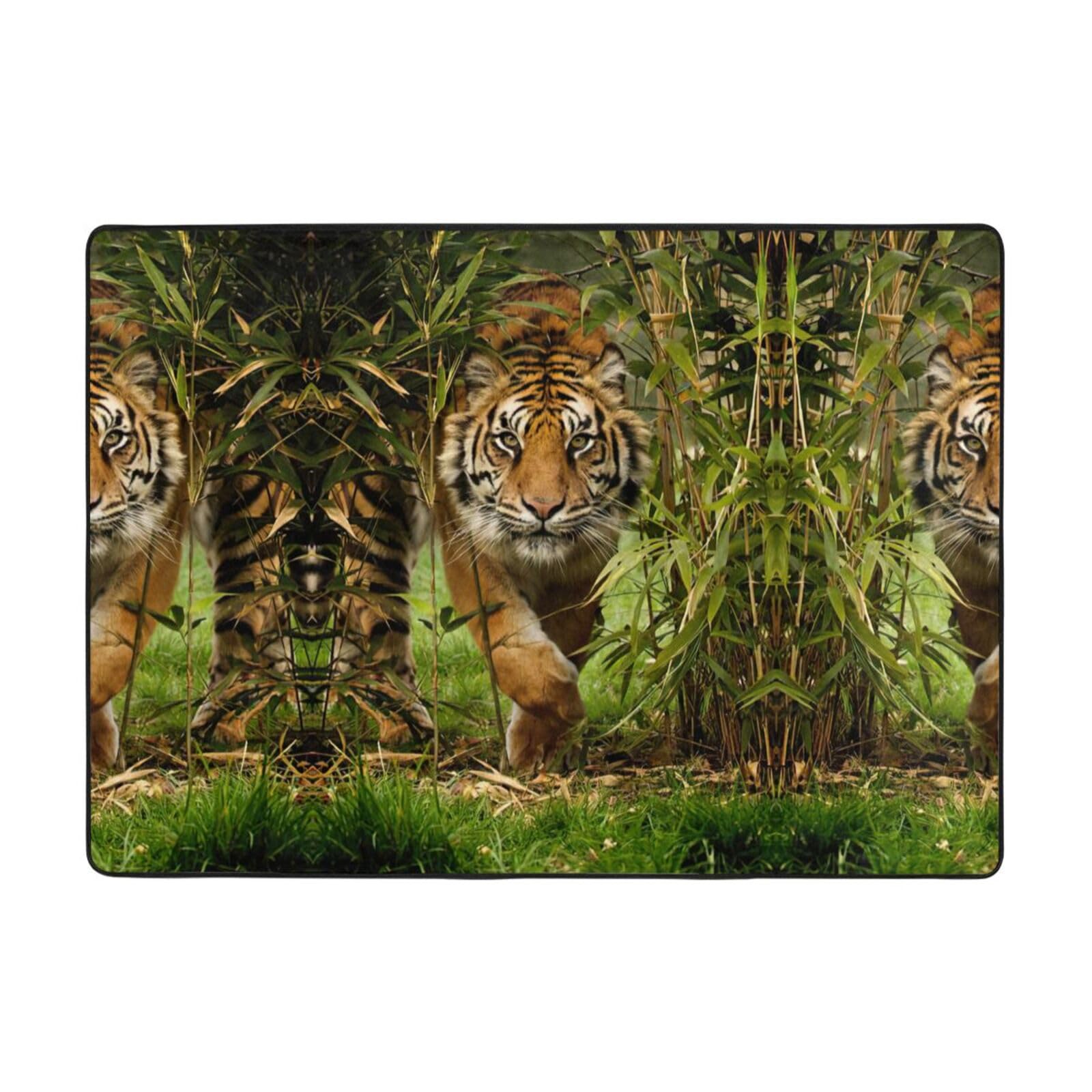 Tapis en flanelle EdWal grand format aux finitions soignées pour intérieur élégant