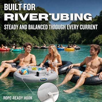 Pool Cooler,Floating Cooler,Inflatable Cooler for Swimming, Boating, Tubing, Bbq's and More