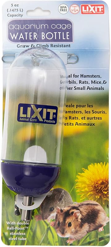 Garrafa de Água Lixit Bell Style para Hamsters, Gerbils, Ratos e Camundongos — 150 mL