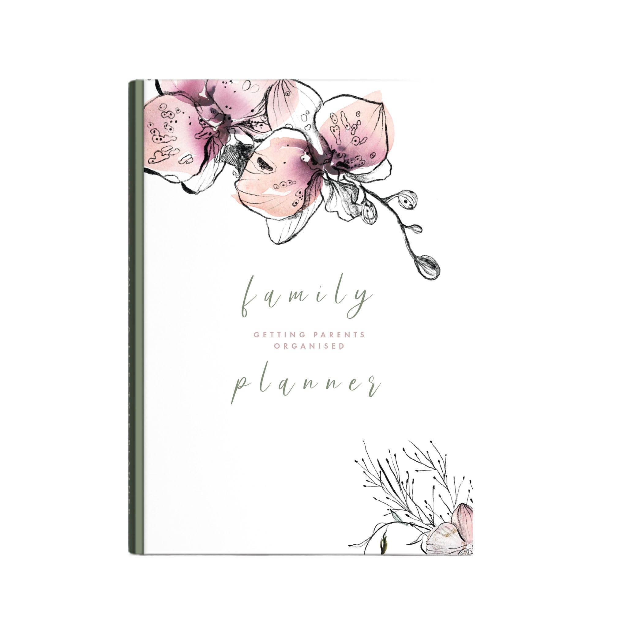 Perfect PLANNER company, Family & Lifestyle Planner, Undated A5 Personal Planner, Children's Activities, Finances, Budgets