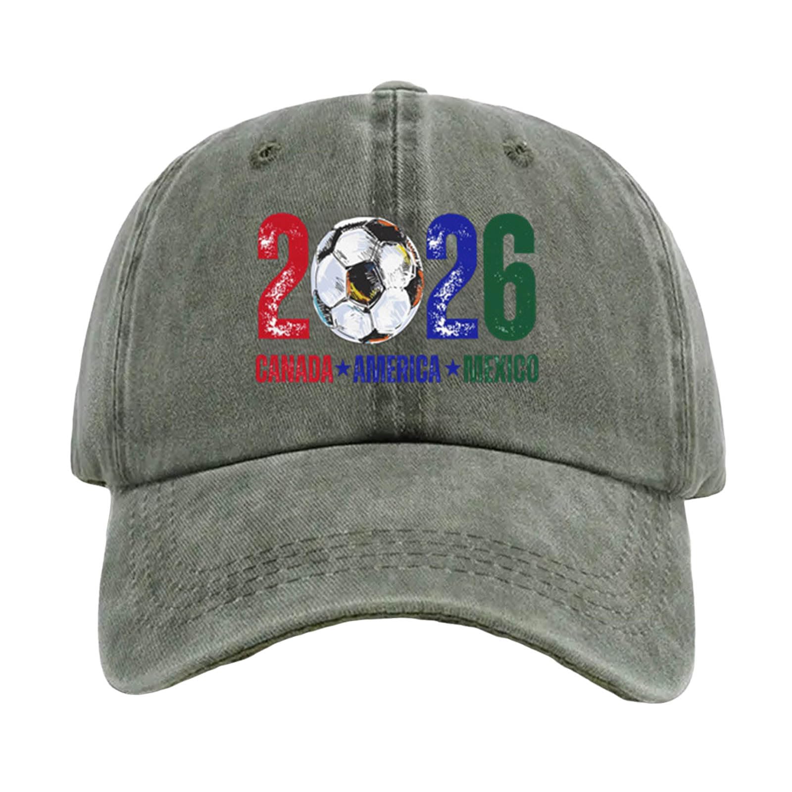 Unisex Baseball Caps Adjustable Sports Fan Hat with Embroidered Logo Outdoor Sun Protection Visor Lightweight Breathable Summer Accessory for Football Fans