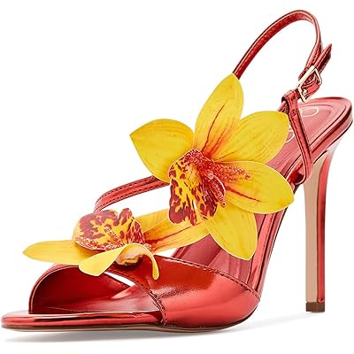 Jessica Simpson Jylia 3D Floral High Heel Sandals