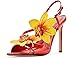 Jessica Simpson Jylia 3D Floral High Heel Sandals - Pair View