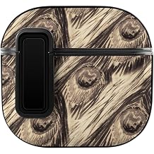 Niapessel for AirPods 4 Case, Peacock Feather Indian Print Compatible with Apple Airpods 4th Generation Case for Women Men, PC Hard Shell Full Protective Case Cover