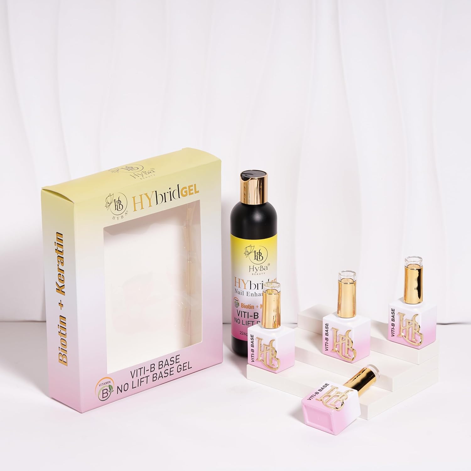 HYBRID Viti-B Base Gel Nail Refill Kit