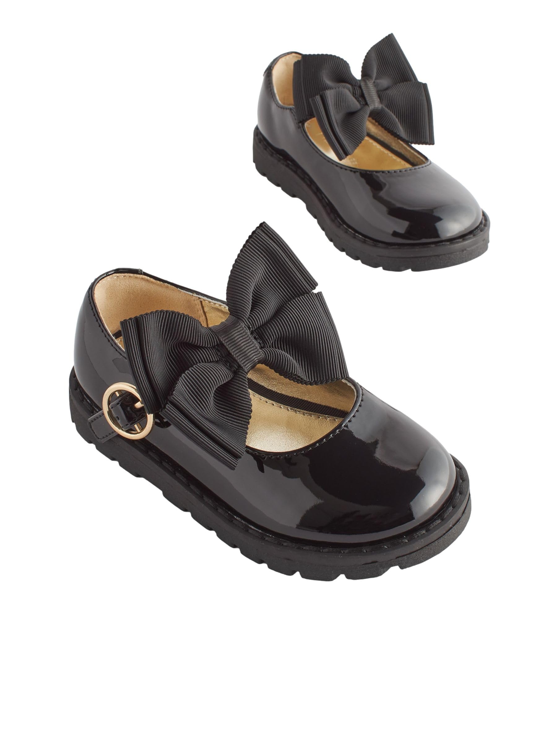 NEXT Ragazza Scarpe Mary Jane con Suola Spessa e Fiocco