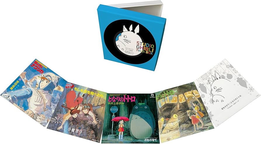 Amazon.co.jp: STUDIO GHIBLI 7inch BOX[7inch ×5+オリジナル