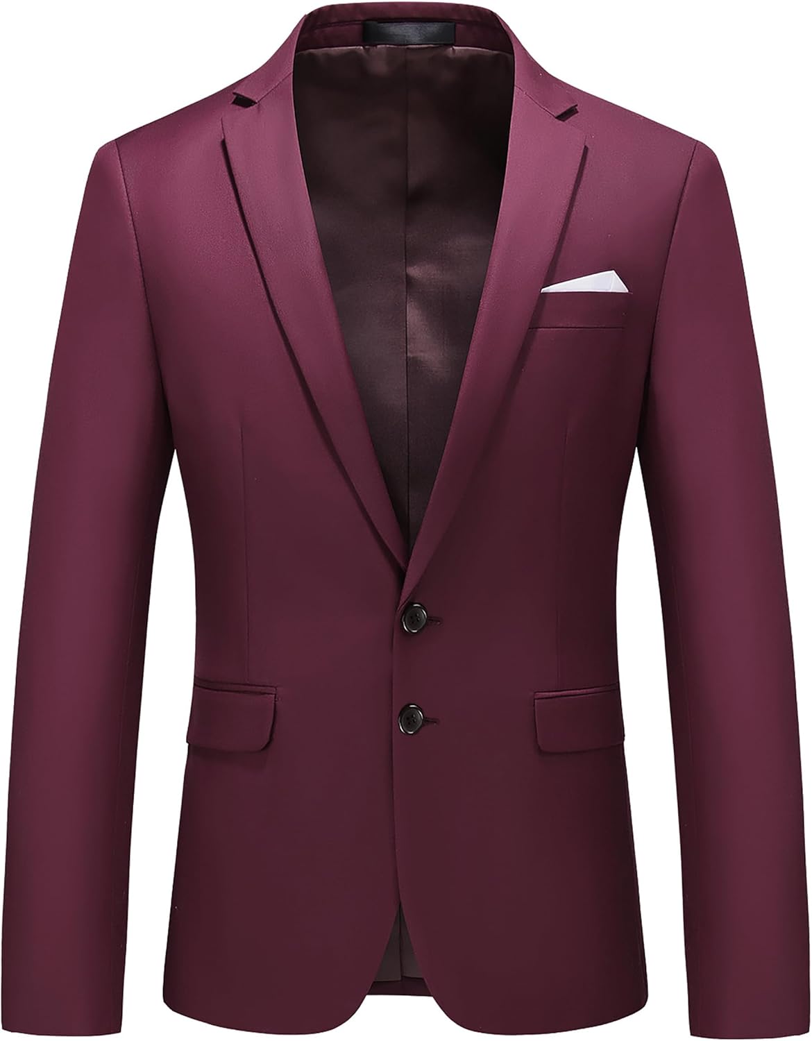 MOGU Men's Slim Fit Sport Coat Blazer Casual Formal Suit Jacket for Party Business Wedding Prom and Homecoming