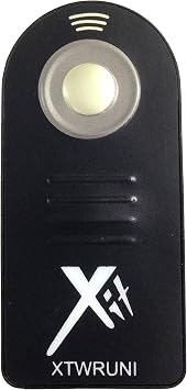 Xit XTWRUNI Wireless Universal Remote Control for Canon/Nikon/Sony/Olympus and Pentax DSLR Cameras Black