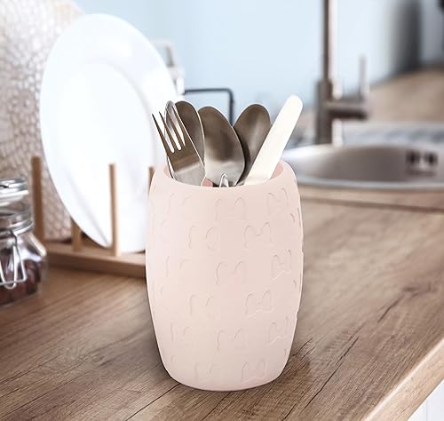 Vista 17 de Jay Franco Disney Nightmare Before Christmas Vaso – Soporte para cepillo de dientes de resina negra con Jack & Sally – Decoración de baño Negro