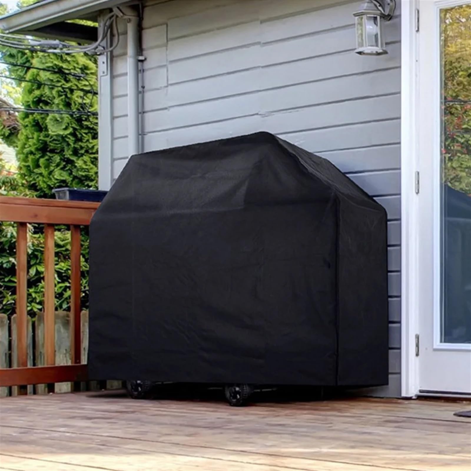 Funda Barbacoa Exterior Impermeable Cubierta Resistente For Parrilla De Gas For Barbacoa, Accesorios Al Aire Libre, Grande(L-170X61X117CM)