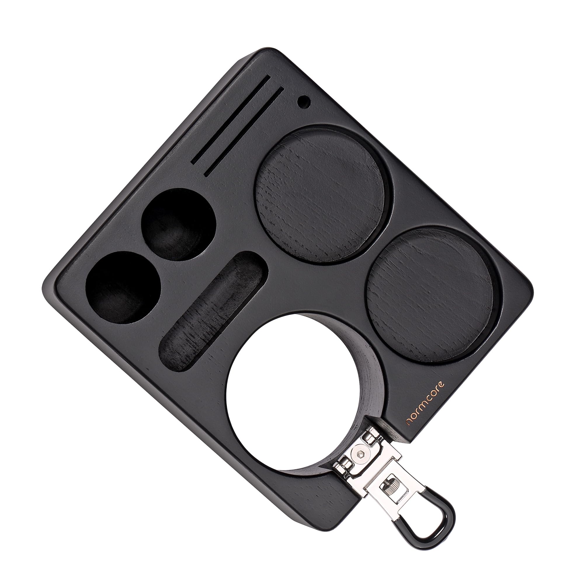 Amazon｜Normcore エスプレッソタンパーホルダー、木製コーヒー