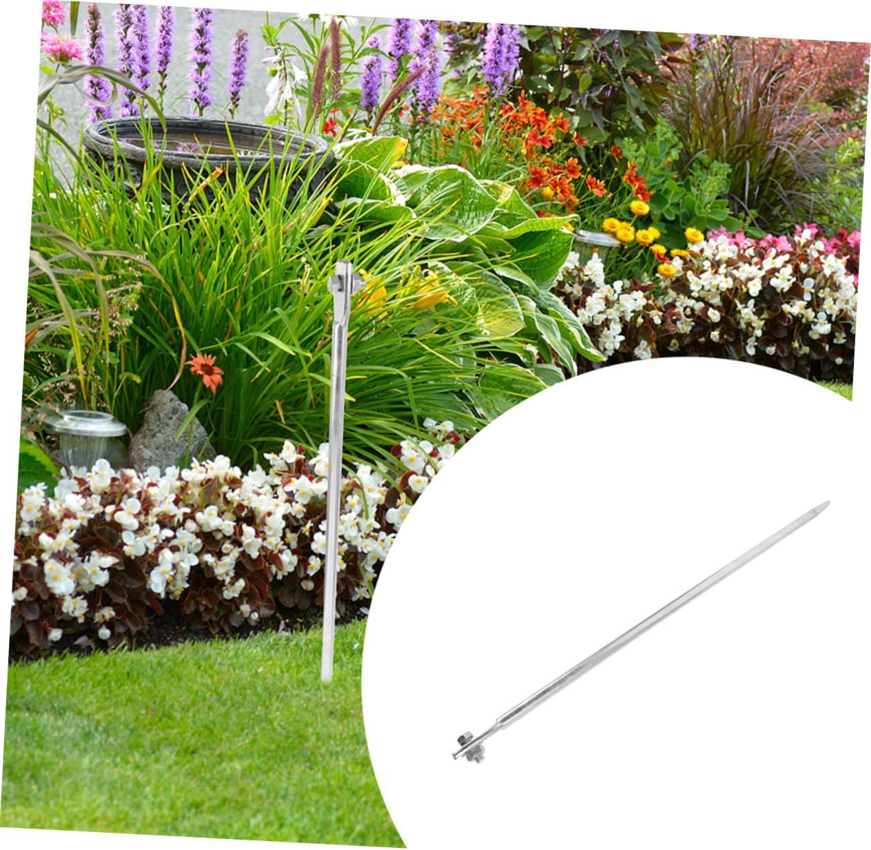 4pcs Rod Clamp Grounding Rod for Home Portable Grounding Bar for Signal and Fence