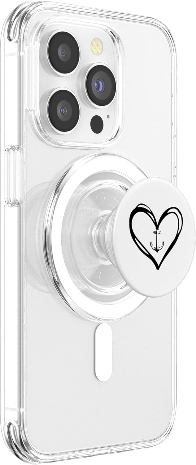 Heart Anchor PopSockets MagSafe PopGrip for iPhone