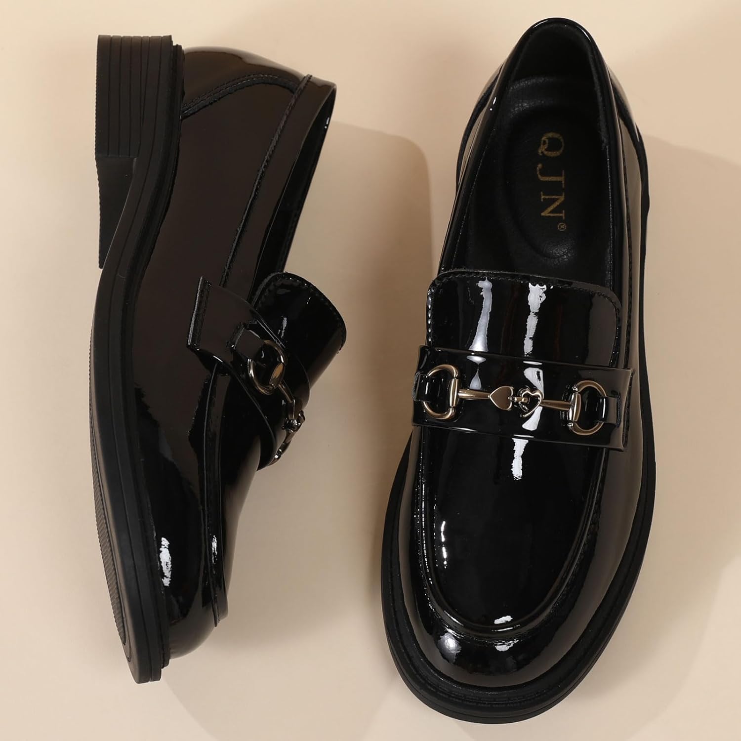 Penny Loafers for Women Comfortable Black Business Professional Shoes Womens Penny Loafers & Slip-Ons Ladies Flats - Image 4