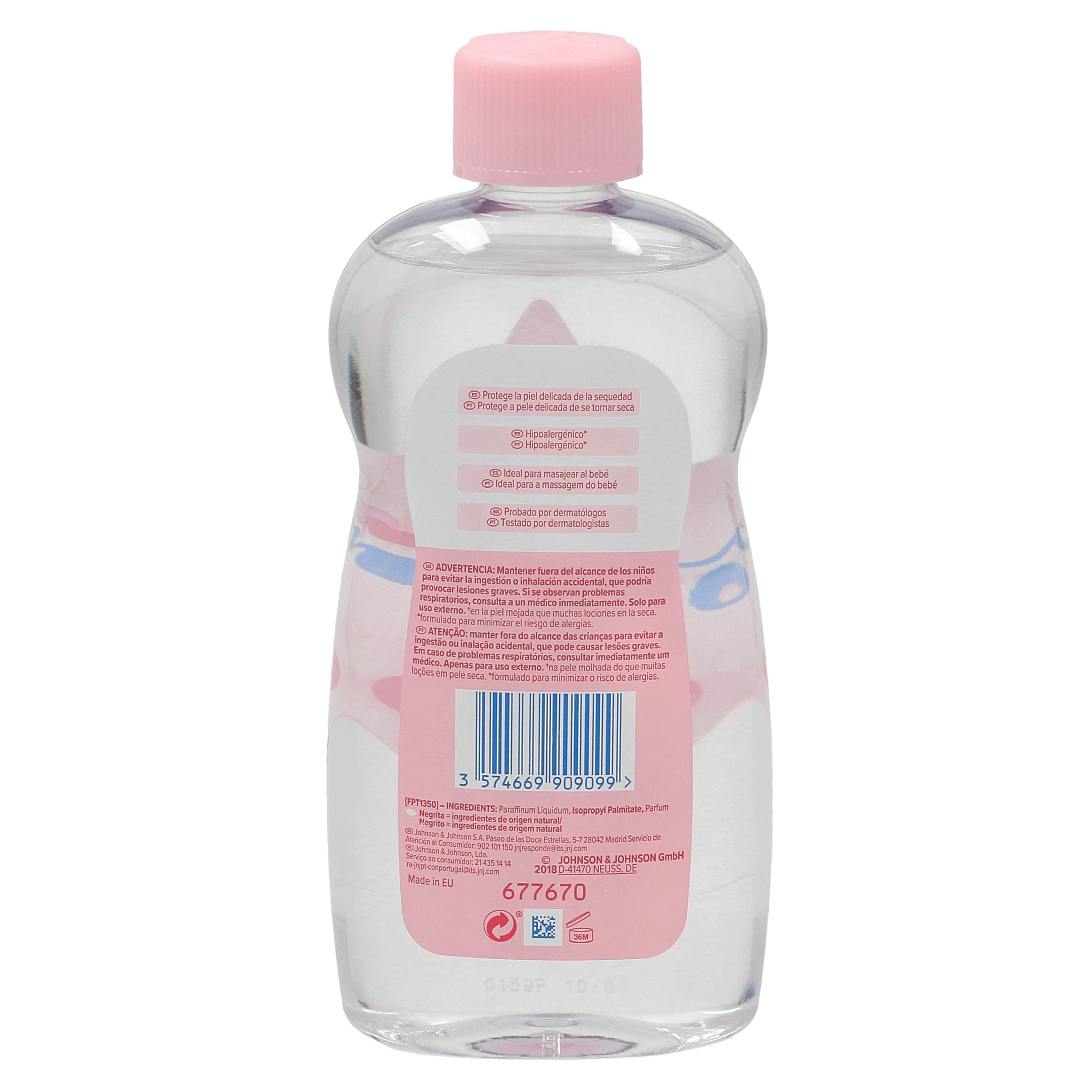 Johnson'S Baby Johnson Oil , 500 Ml (Lot De 1)