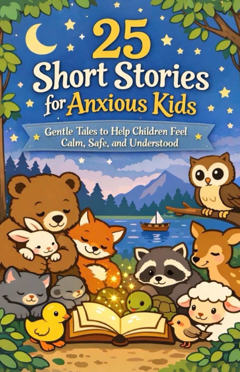 25 Short Stories for Anxious Kids: Gentle Tales to Help Children Feel Calm, Safe, and Understood