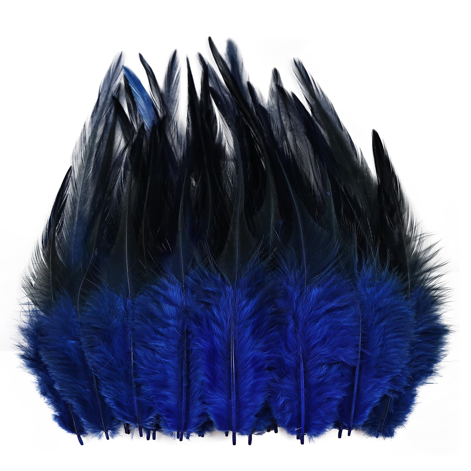 whitefeather Craft Feathers Bulk Pack - 300PCS Assorted Colorful Feathers for Crafting, Hat Decorating, Carnival DIY Projects (4-6 Inch Small Feathers, Synthetic Craft Materials) (White) — view 18
