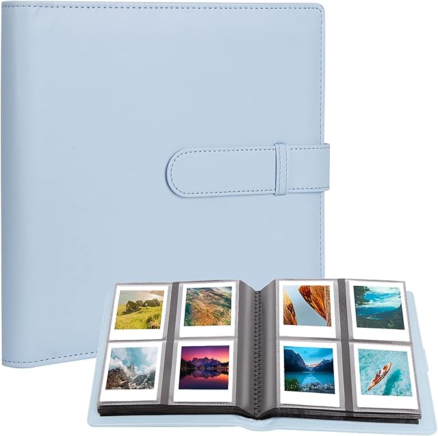 192 Pockets Photo Album for Fujifilm Instax Square SQ1/SQ6/SQ10/SQ20 Camera, Kodak Mini 3 Square,Mini Shot 3 Square, Mini Shot 3 Square Printer, Album for Instax Square Photo, Kodak 3x3" Photo