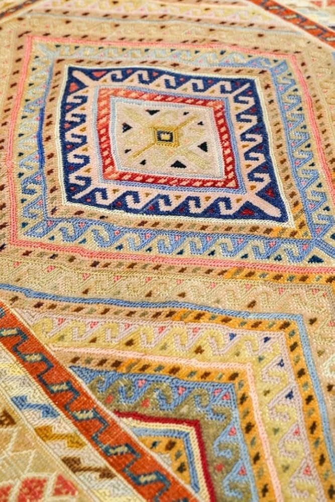 アフガニスタン キリム トライバルラグsize:120cm × 80cm