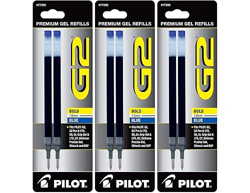 Best Pilot G2 Gel Ink Pen Refills (1.0 MM Blue): Comprehensive Review