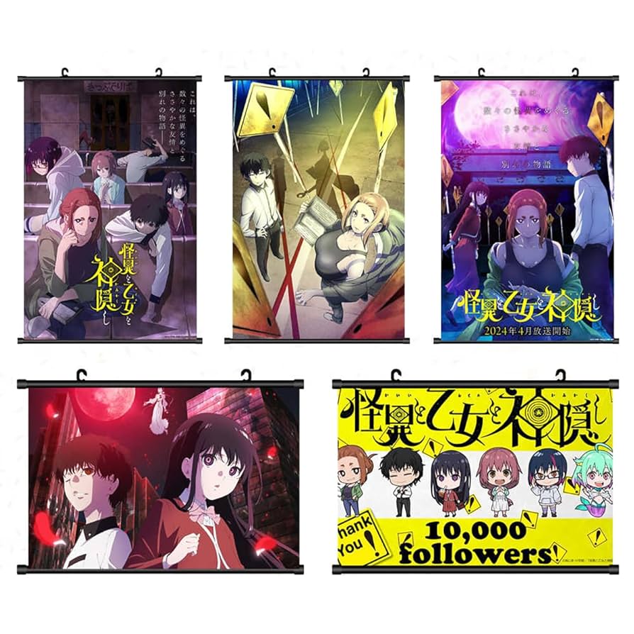 【激レア】怪異と乙女と神隠し キャンバスアート Amazon.co.jp: 緒川菫子 タペストリー 怪異と乙女と神隠し 化野