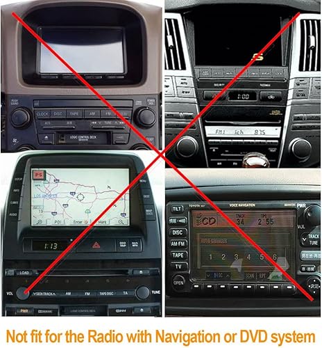 Miniatura 4 de Car Auido AUX Input, 3.5mm AUX Adapter CD Changer for Toyota Camry 2005-2011, Avensis 2003-2011, Corolla 2005-2011, Tacoma 2004-2008, RAV4 2004-2011