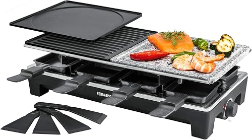 ROMMELSBACHER ROMMELSBACHER Raclette RCS mit 2 Wendegrillplatten — Raclette