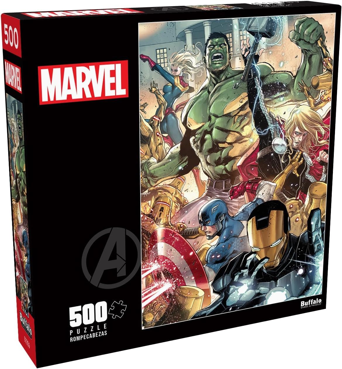アベンジャーズエンドゲーム 1000ピースパズル完成済 （海外輸入品） Amazon.co.jp: Marvel Avengers End Game Original 1000 Piece