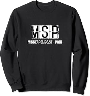 MSP Airport Code Sweatshirt