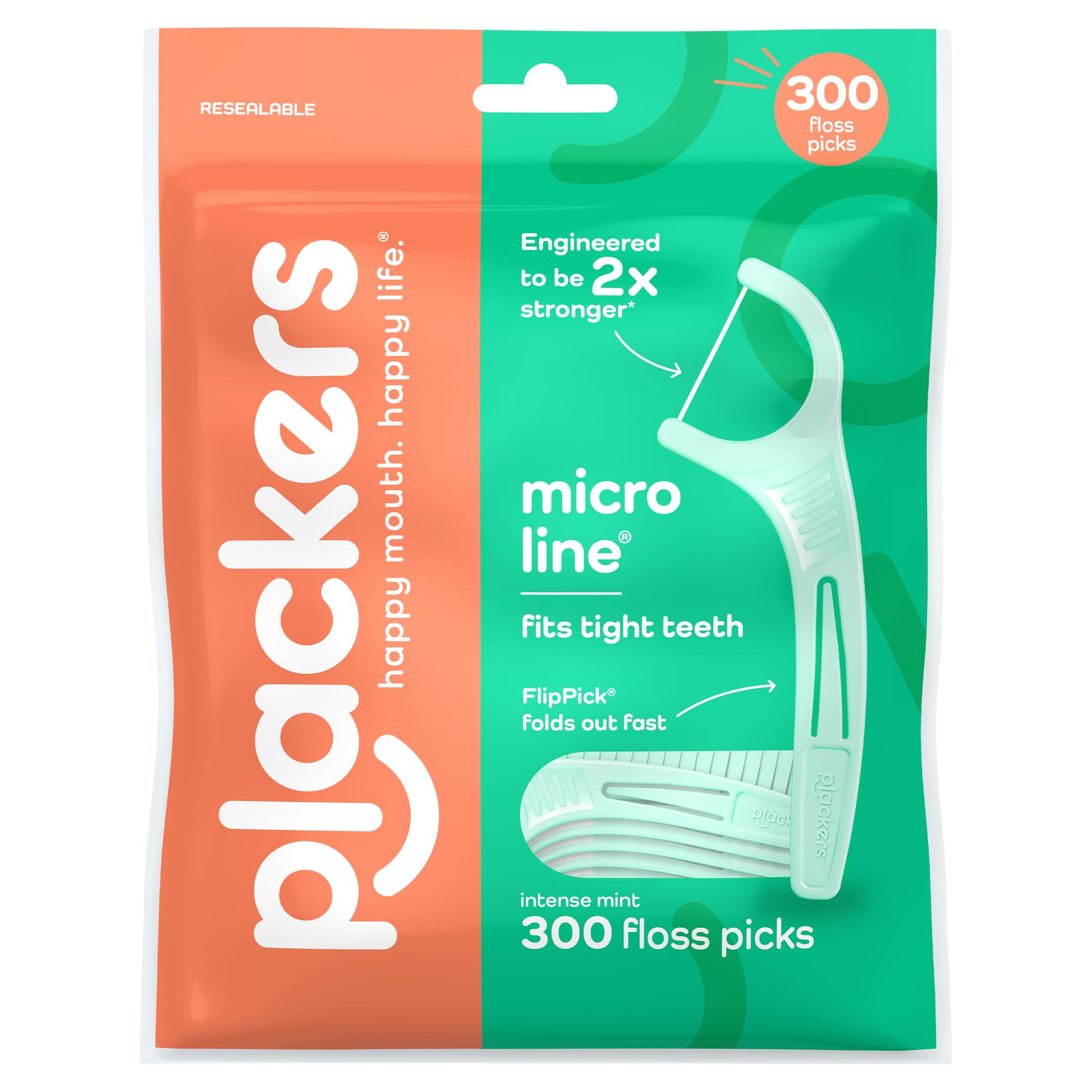 Plackers Plackers® Micro Line® Floss Picks