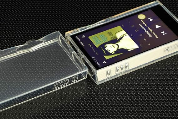 BestforYou for Iriver SE200 Case, Soft Crystal Clear TPU Skin Case Cover for Iriver Astell&Kern A&Futura SE200 with Soft PET Screen Protector (Clear)