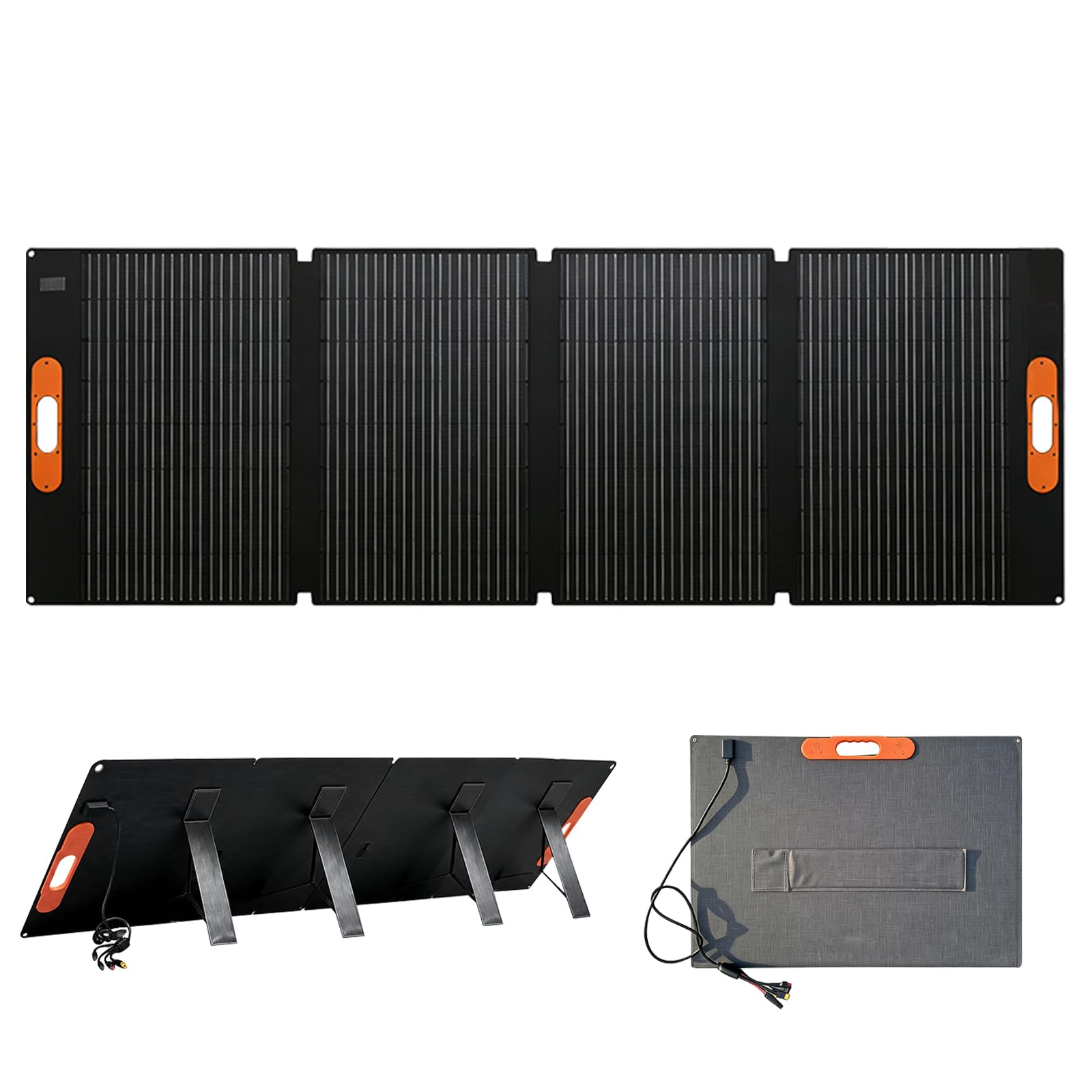 CHUBAN Pannello solare pieghevole da 450 W, portatile, IP68, ETFE, per campeggio e camper