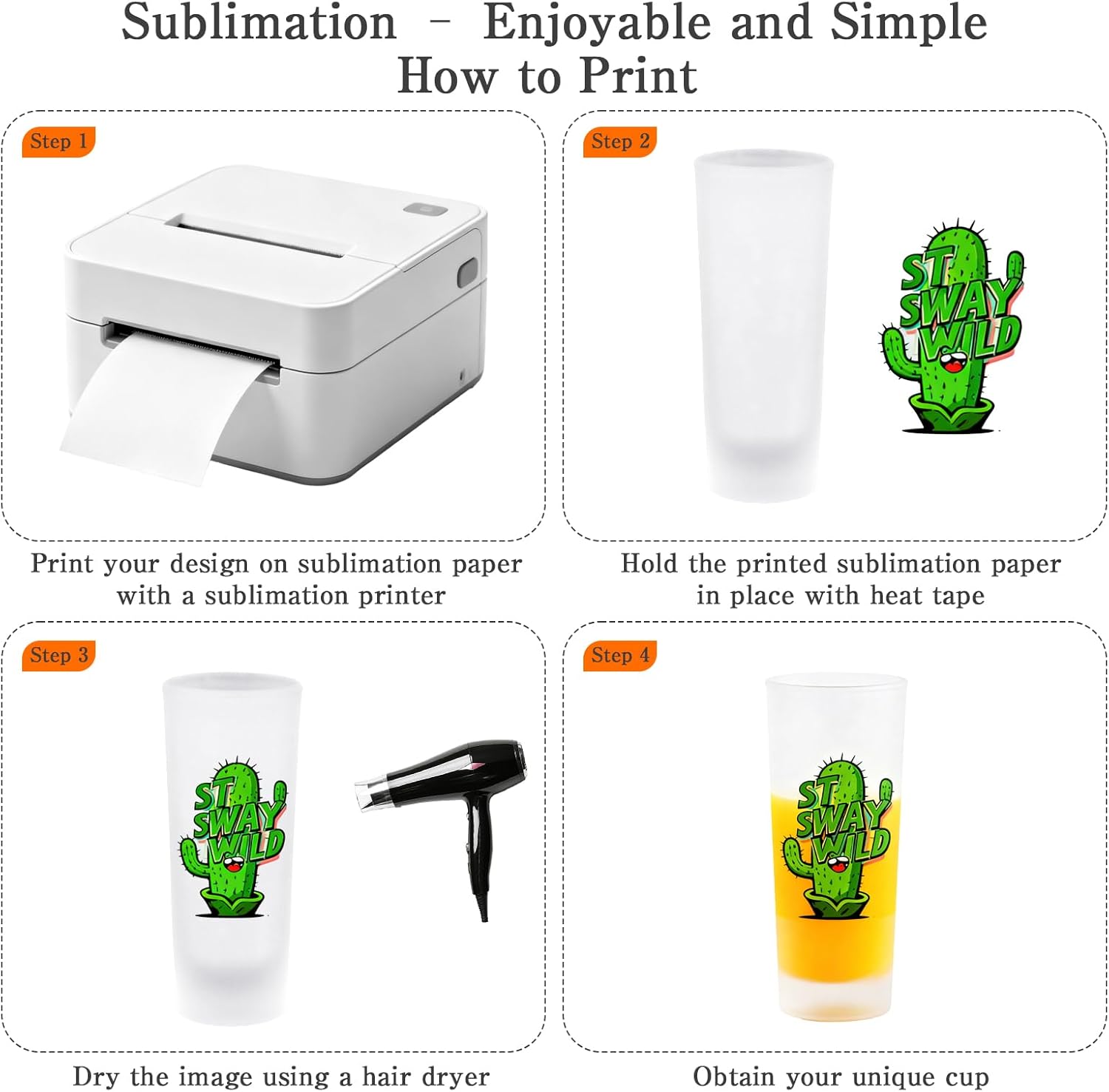 36 Pcs Sublimation Frosted Shot Glasses with 18 Pcs Straw 3 oz Wine Shot Cup Personalized Blanks Heavy Base Glass Cups for Party Wedding Beer Vodka Whiskey Espresso