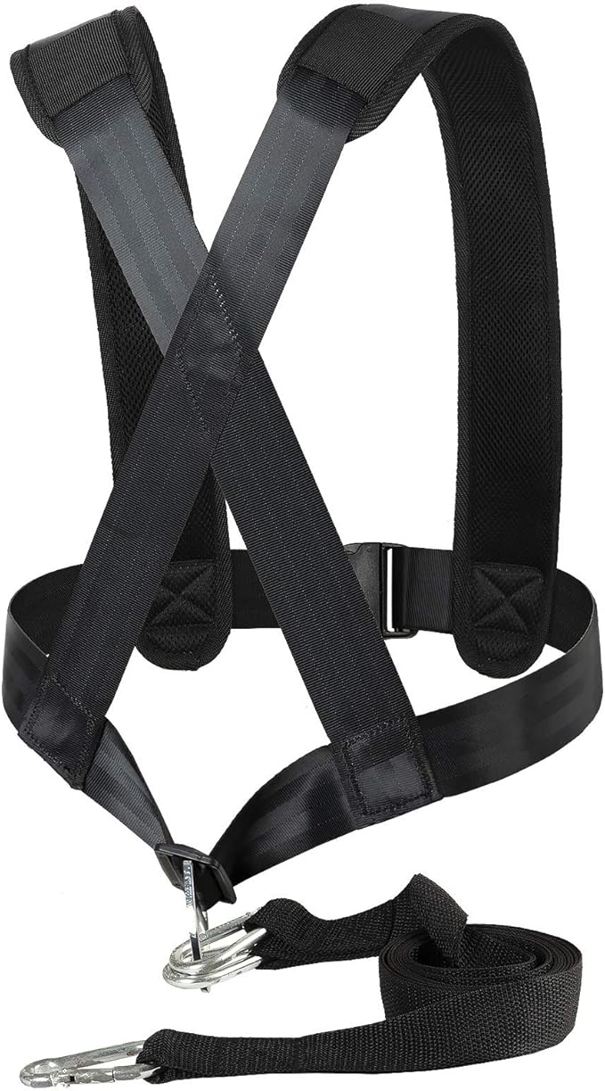 Aedericoe Sled Harness Tire Pulling Harness with Y Shape