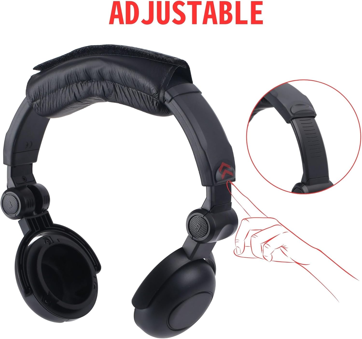 Audiometer Headsets Headband for DD45 and TDH39 Audiometer Earphone, Air Transducers Headphone Headband Holder, Replacement Earphone Holder
