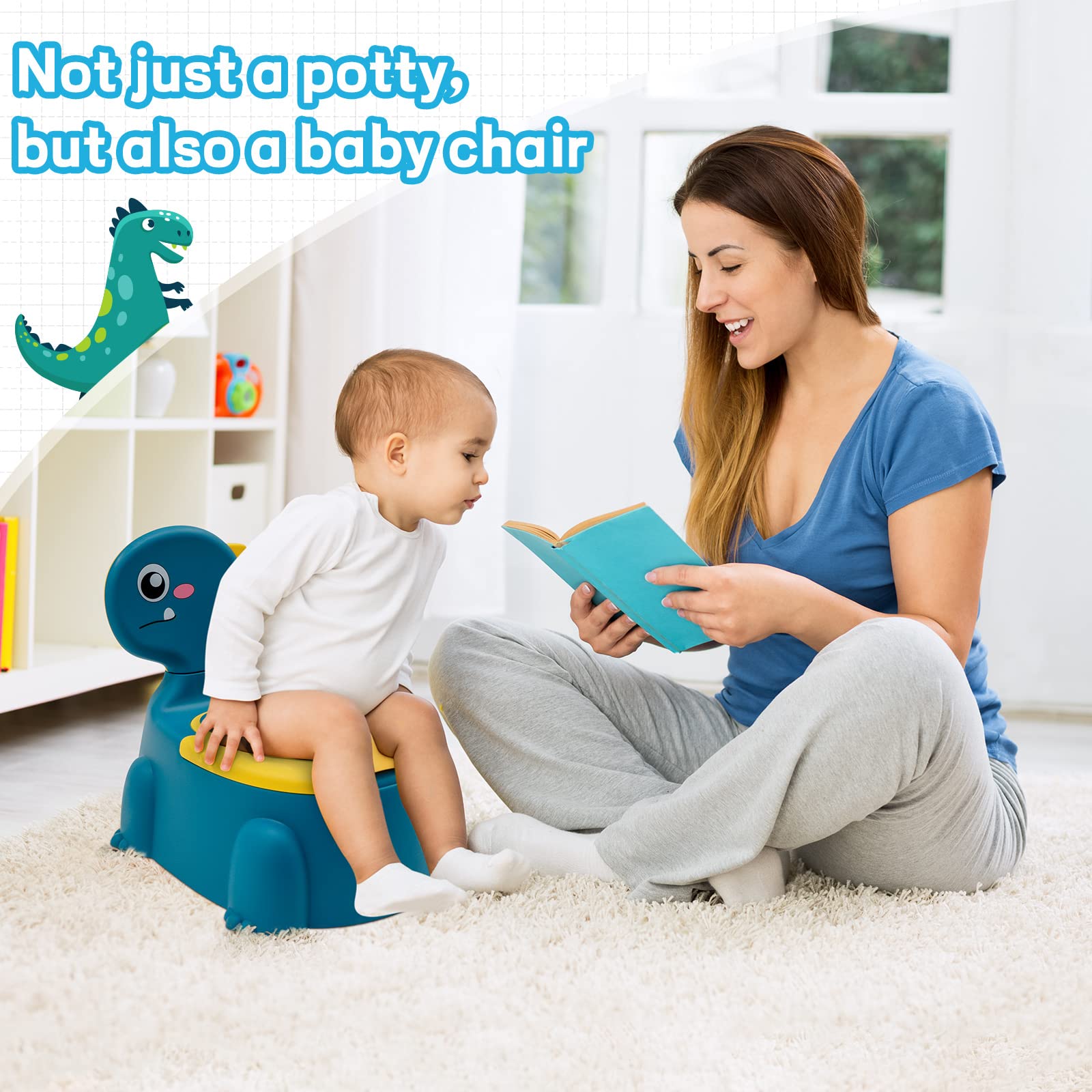 Orinal Infantil Orinales Bebe WC Aprendizaje Para Niños Water Portatil 1-6 Años Niño Bater Infantiles Niña Vater Inodoro con Tapa Ninos Escupidera Asiento Nino Retrete Bebes Niñas Bacenilla Baño Silla