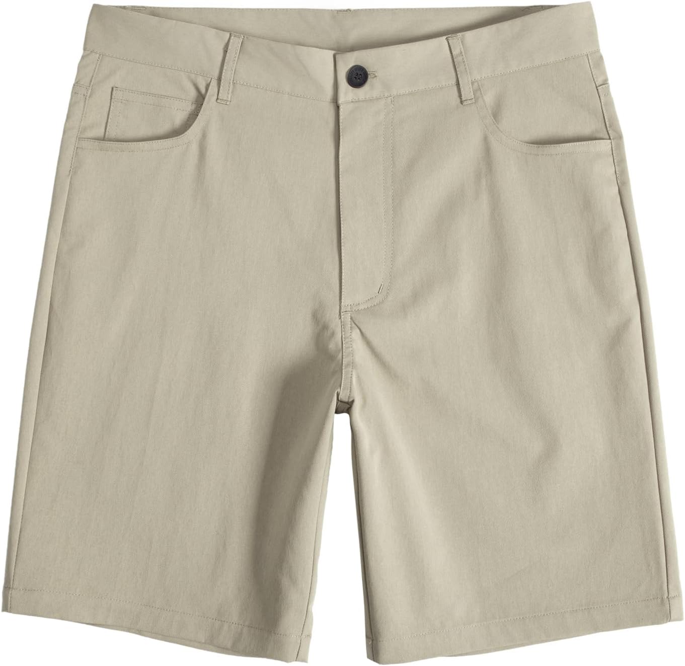 Men's Slim Fit Casual Golf Shorts Light-Stretch Dress Basic Shorts Classic-Fit 9" inch with 4 Pockets