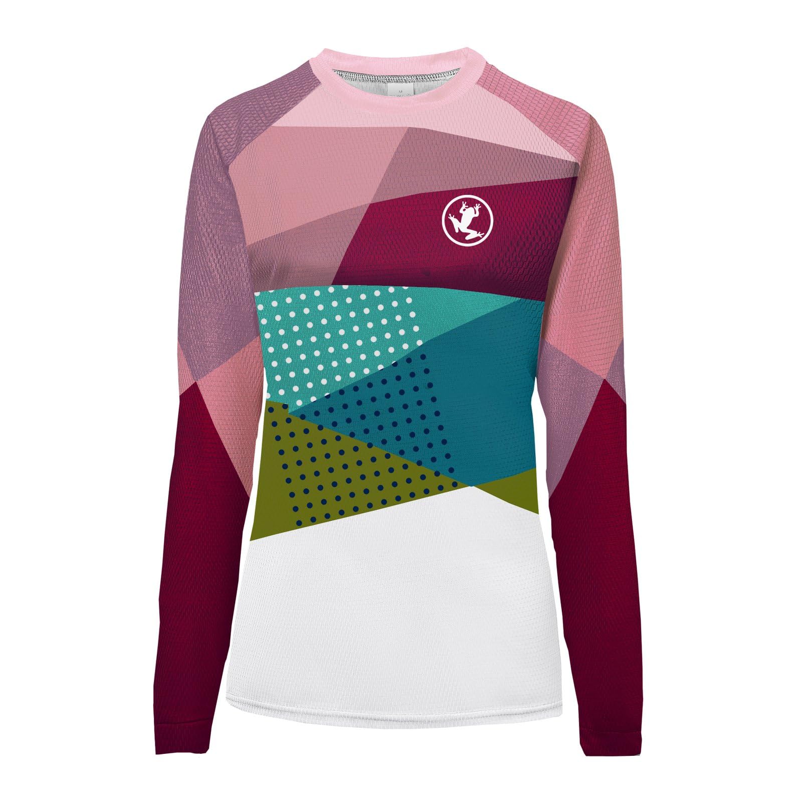 UGLY FROG Downhill MTB Jersey Maillot Ciclismo Mujer Manga Larga Ropa Descenso Bicicleta Ropa de MTB Motocross DH Respirable Secado Rápido