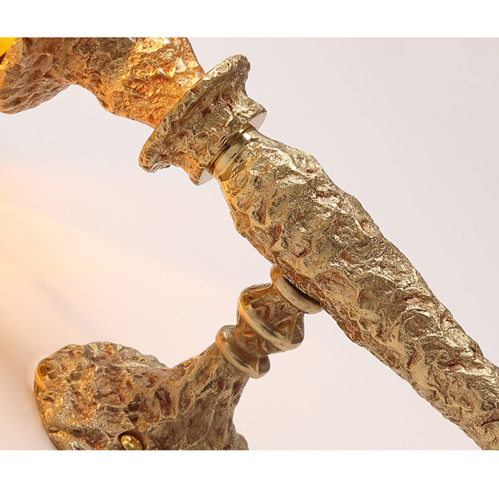 Dekoracyjne Luksusowa lampa ścienna w stylu vintage, lampka nocna do sypialni, ganek na klatce schodowej w korytarzu, całe oświetlenie miedziane Oprawy oświetleniowe(Czarny)