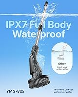 Vista 3 de Leebein Cepillo Eléctrico Giratorio, Nuevo Cepillo de Limpieza Inalámbrico 2025, Cepillo para Baño, Cepillo de Ducha Impermeable IPX7 con 7
