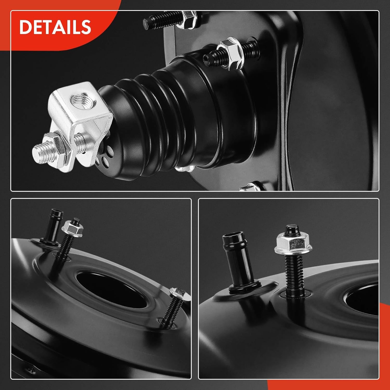 A-Premium Vacuum Power Brake Booster Compatible with Mitsubishi Mirage 2014-2015/2017-2023, Mirage G4 2017-2023, Without Master Cylinder