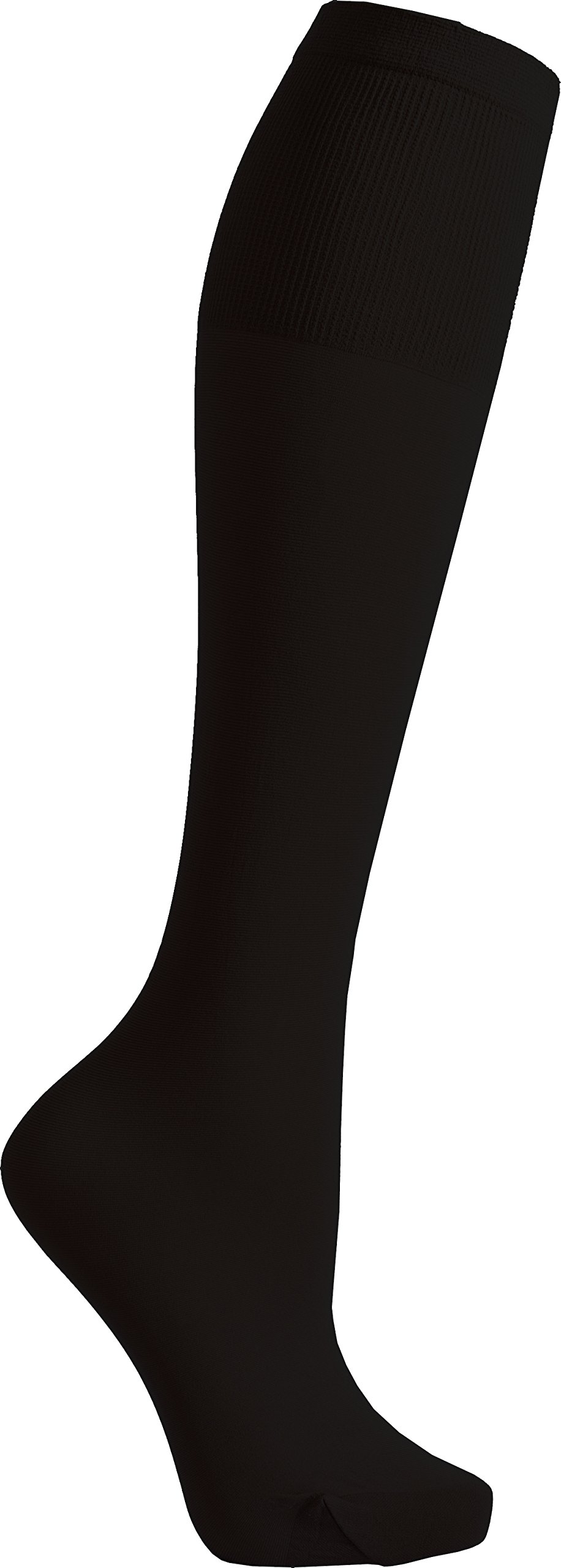 Cosyfeet Ultra-Roomy Softhold® Knee Highs - 40 Denier - Black - One Size Fits All