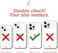 Vista 6 de Sonix x Sanrio - Funda para iPhone 13 Pro, compatible con MagSafe, probada en caídas de 10 pies, Kuromi