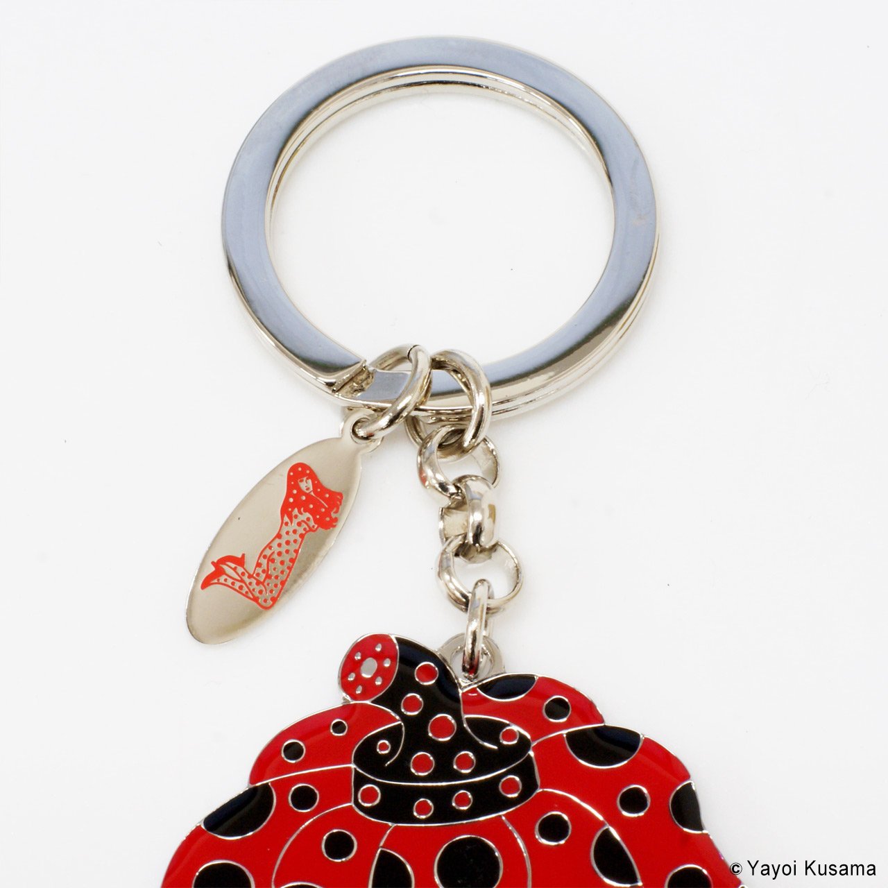 【新品未使用】草間彌生 かぼちゃ キーリング 草間彌生 キーリング [かぼちゃ]｜ラムフロム - アートグッズ